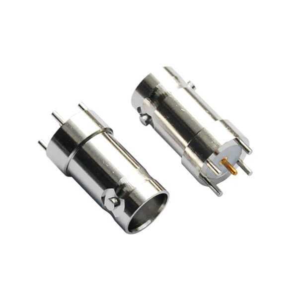 pcb连接器BNC射频同轴直式锌合金母头DOSIN-801-0057 pcb连接器BNC射频同轴直式锌合金母头DOSIN-801-0057