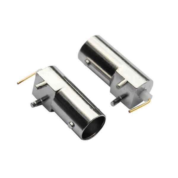 bnc连接器弯式射频同轴母头锌合金PCB插座板DOSIN-801-0052 bnc连接器弯式射频同轴母头锌合金PCB插座板DOSIN-801-0052
