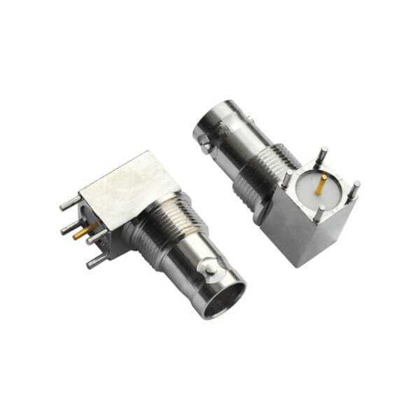 BNC方头5引脚锌合金弯式同轴射频连接器PCBDOSIN-801-0080 BNC方头5引脚锌合金弯式同轴射频连接器PCBDOSIN-801-0080