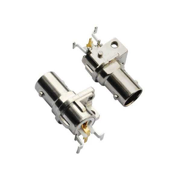 pcb板连接器弯式母头BNC射频同轴DOSIN-801-0092 pcb板连接器弯式母头BNC射频同轴DOSIN-801-0092