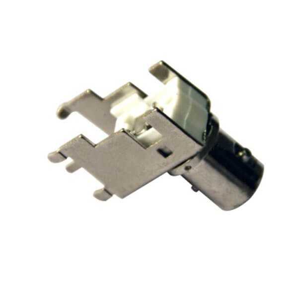 板端连接器PCB弯式母头锌合金BNC射频同轴DOSIN-801-0110 板端连接器PCB弯式母头锌合金BNC射频同轴DOSIN-801-0110