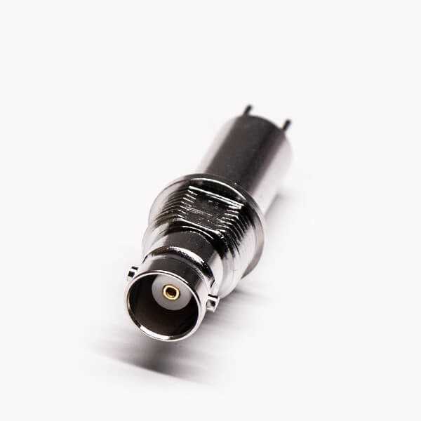 bnc接头pcb封装母头直式加长插孔板装DOSIN-801-1104 bnc接头pcb封装母头直式加长插孔板装DOSIN-801-1104