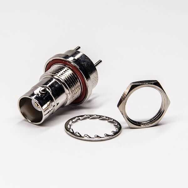 bnc穿墙座子直式母头同轴连接器插板接PCB板带防水圈DOSIN-801-0500 bnc穿墙座子直式母头同轴连接器插板接PCB板带防水圈DOSIN-801-0500