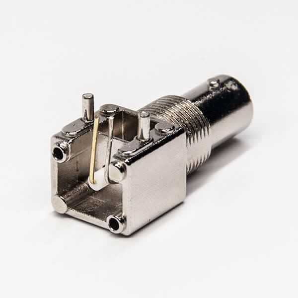 bnc穿墙座子弯式母头连接器插板接PCB板DOSIN-801-0031 bnc穿墙座子弯式母头连接器插板接PCB板DOSIN-801-0031