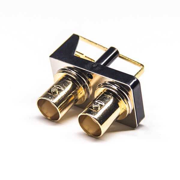 BNC连接器接口端子母头弯式穿孔PCB板安装DOSIN-801-0013 BNC连接器接口端子母头弯式穿孔PCB板安装DOSIN-801-0013