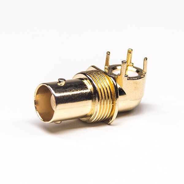 BNC监控连接器母头弯式穿孔式插PCB板50欧姆DOSIN-801-0083 BNC监控连接器母头弯式穿孔式插PCB板50欧姆DOSIN-801-0083
