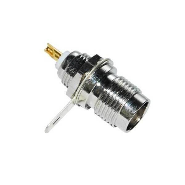tnc连接器直式穿墙式母头面板安装 DOSIN-802-0007 tnc连接器直式穿墙式母头面板安装 DOSIN-802-0007