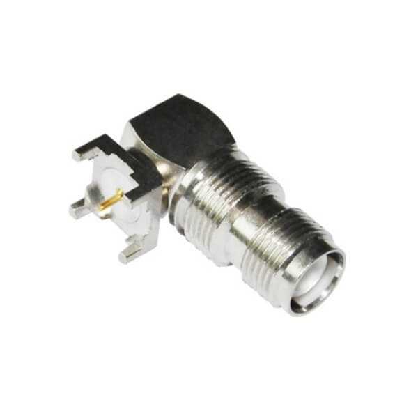 tnc型连接器弯式方形5引脚穿墙式pcb板 DOSIN-802-0012 tnc型连接器弯式方形5引脚穿墙式pcb板 DOSIN-802-0012