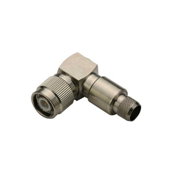 视频接头弯式公头tnc连接器同轴线缆lmr400