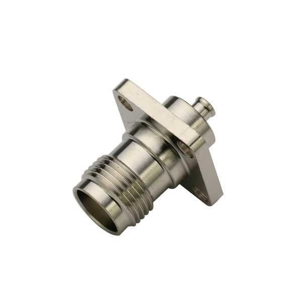ut085同轴线缆4孔法兰安装盘直式焊接tnc连接器 DOSIN-802-1022 ut085同轴线缆4孔法兰安装盘直式焊接tnc连接器 DOSIN-802-1022