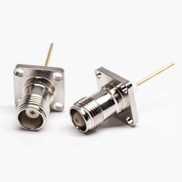 TNC四法兰母头延长直式连接器面板安装 DOSIN-802-0060 TNC四法兰母头延长直式连接器面板安装 DOSIN-802-0060