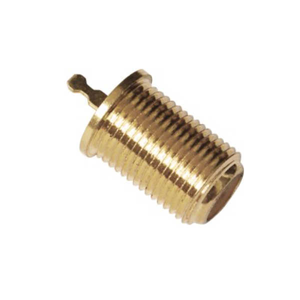 f头连接器镀金直式穿墙母头面板安装 DOSIN-803-0032 f头连接器镀金直式穿墙母头面板安装 DOSIN-803-0032