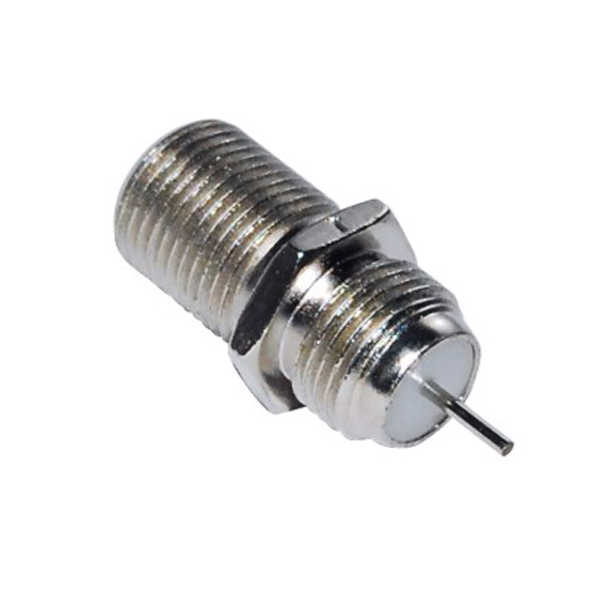 f型视频连接器面板安装直式穿墙母头 DOSIN-803-0037 f型视频连接器面板安装直式穿墙母头 DOSIN-803-0037