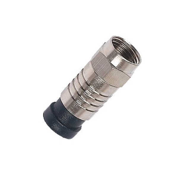 优质f连接器直式挤压式公头 DOSIN-803-2008 优质f连接器直式挤压式公头 DOSIN-803-2008