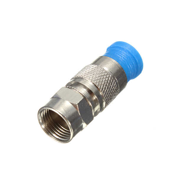 专业f系列连接器直式挤压式公头 DOSIN-803-2009 专业f系列连接器直式挤压式公头 DOSIN-803-2009