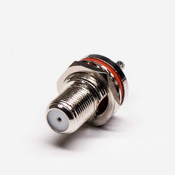 f母头视频接头防水直式穿墙压接式PCB板端 DOSIN-803-1004 f母头视频接头防水直式穿墙压接式PCB板端 DOSIN-803-1004