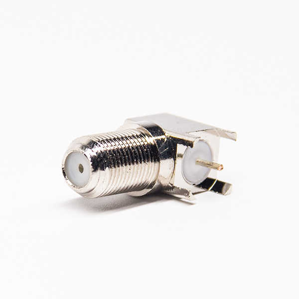 F连接器母头90度穿孔式接PCB板 DOSIN-803-0512 F连接器母头90度穿孔式接PCB板 DOSIN-803-0512
