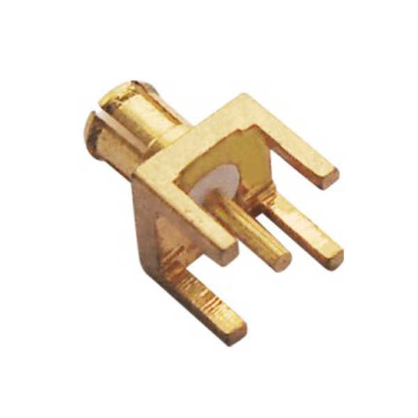 mcx连接器公头镀金直插式PCB板端 DOSIN-809-0013 mcx连接器公头镀金直插式PCB板端 DOSIN-809-0013
