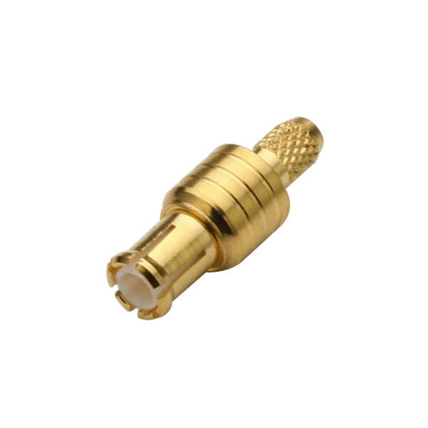 低损耗射频电缆RG316直式压接式mcx连接器母头 DOSIN-809-1010 低损耗射频电缆RG316直式压接式mcx连接器母头 DOSIN-809-1010