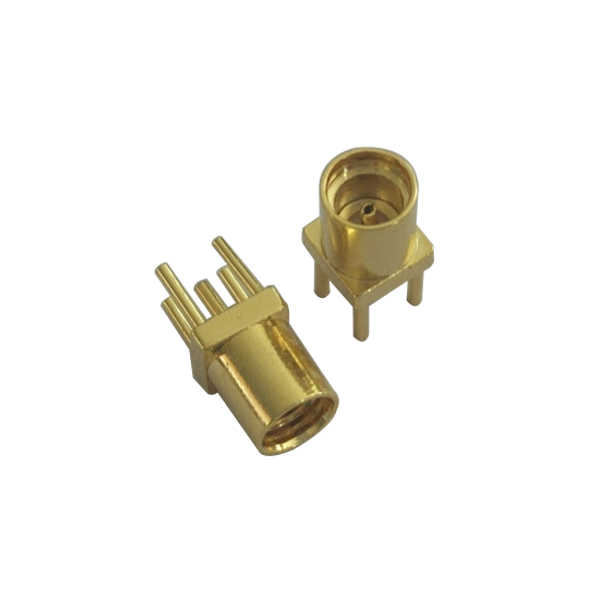 射频pcb连接器直插式镀金mmcx母头 DOSIN-809-0017 射频pcb连接器直插式镀金mmcx母头 DOSIN-809-0017