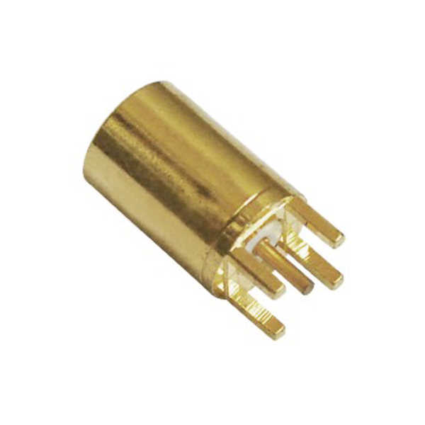 mmcx 连接器镀金母头直插PCB板端 DOSIN-809-0008 mmcx 连接器镀金母头直插PCB板端 DOSIN-809-0008