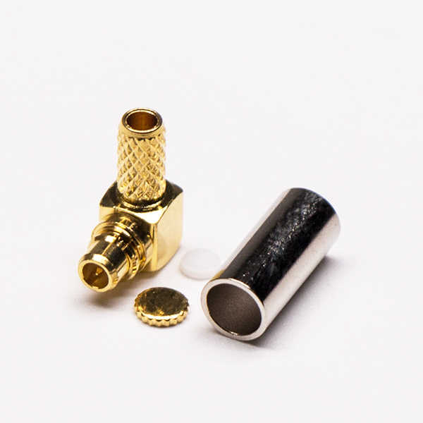 MMCX接头弯式公头镀金压接式接同轴线缆 DOSIN-810-1000 MMCX接头弯式公头镀金压接式接同轴线缆 DOSIN-810-1000