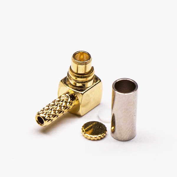 MMCX弯公头镀金压接式射频同轴线缆 DOSIN-810-1009 MMCX弯公头镀金压接式射频同轴线缆 DOSIN-810-1009