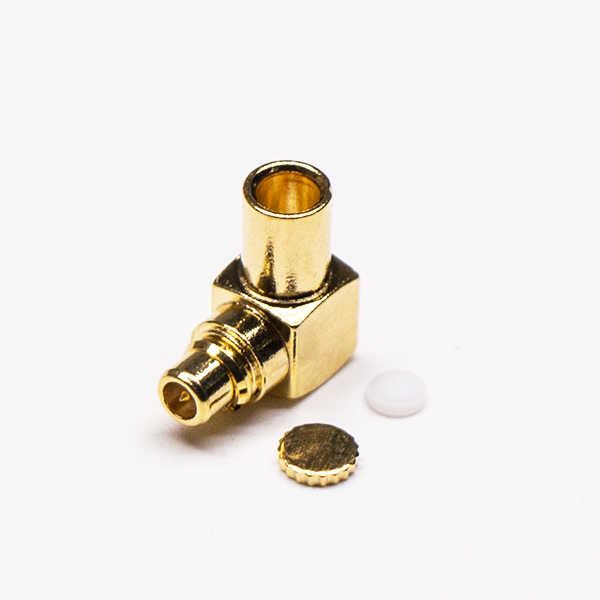 MMCX90度公座弯式接同轴线镀金压接式 DOSIN-810-1010 MMCX90度公座弯式接同轴线镀金压接式 DOSIN-810-1010