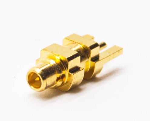 mmcx公头直式连接器贴板式接PCB板镀金 DOSIN-810-0008
