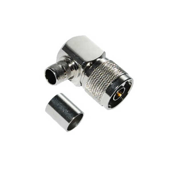 射频同轴电缆RG58_59_6_174_213弯式压接N头连接器公头 DOSIN-805-0005 射频同轴电缆RG58_59_6_174_213弯式压接N头连接器公头 DOSIN-805-0005