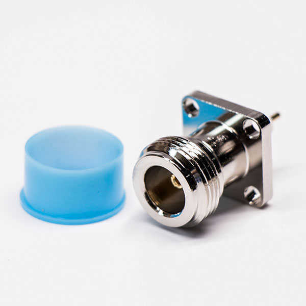 防水N型连接器四孔法兰直式母头穿墙式面板安装 DOSIN-805-0070 防水N型连接器四孔法兰直式母头穿墙式面板安装 DOSIN-805-0070