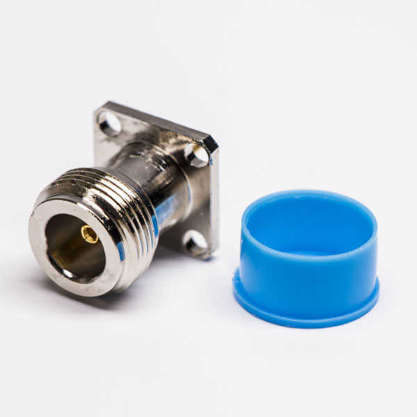 N型母头连接器四孔法兰直式母头穿墙式接线焊接 DOSIN-805-0090 N型母头连接器四孔法兰直式母头穿墙式接线焊接 DOSIN-805-0090