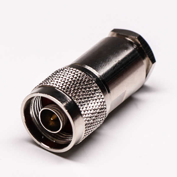 N型射频连接器直式公头螺母锁紧接线 DOSIN-805-0337 N型射频连接器直式公头螺母锁紧接线 DOSIN-805-0337