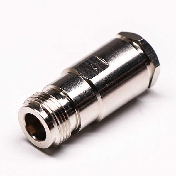 N型母头射频同轴连接器直式螺母锁紧 DOSIN-805-0306 N型母头射频同轴连接器直式螺母锁紧 DOSIN-805-0306