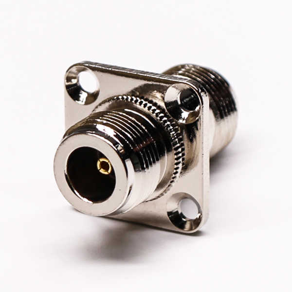 法兰式连接器直式母头转接头四孔法兰 DOSIN-818-0501