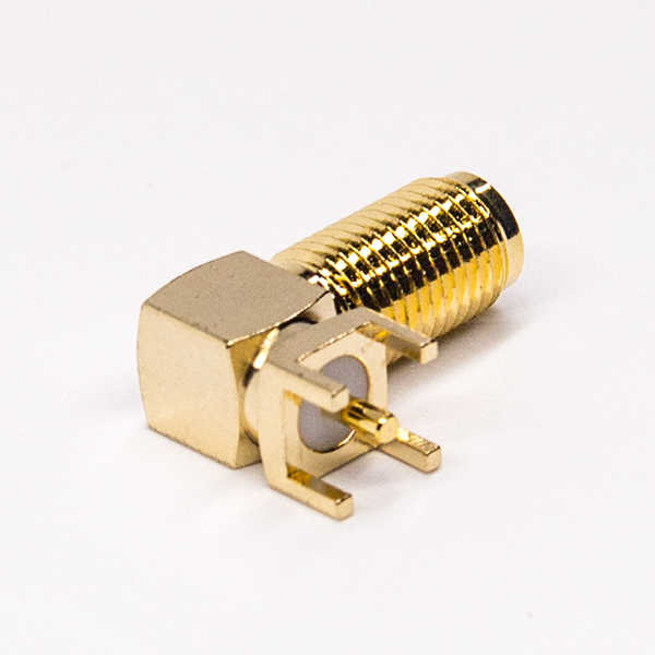 sma型连接器弯式插PCB板镀金DOSIN-806-0261 sma型连接器弯式插PCB板镀金DOSIN-806-0261