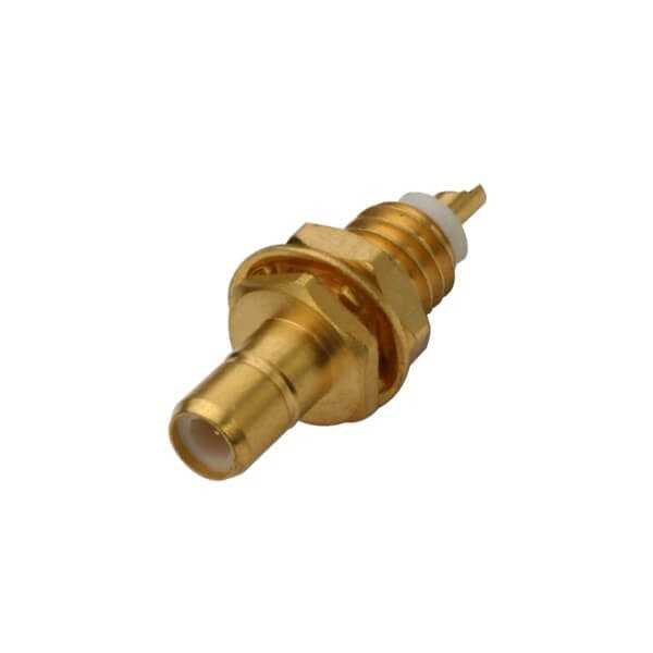 电视线接头smb镀金直式穿墙母头面板安装 DOSIN-807-1023