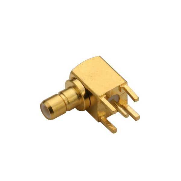 pcb板电子连接器smb弯插镀金母头 DOSIN-807-1037 pcb板电子连接器smb弯插镀金母头 DOSIN-807-1037