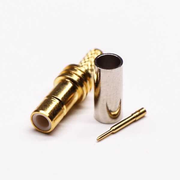 smb连接器直式母头压接式接同轴线缆 DOSIN-807-1102 smb连接器直式母头压接式接同轴线缆 DOSIN-807-1102