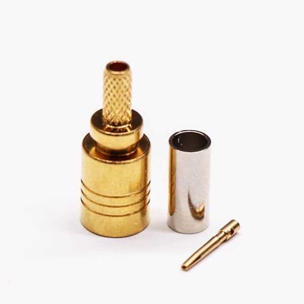 SMB公头射频连接器压接式接同轴线缆 DOSIN-807-1107 SMB公头射频连接器压接式接同轴线缆 DOSIN-807-1107